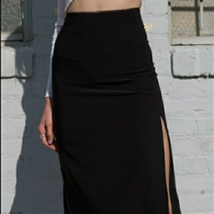 Brandy Melville Black Phoebe Skirt